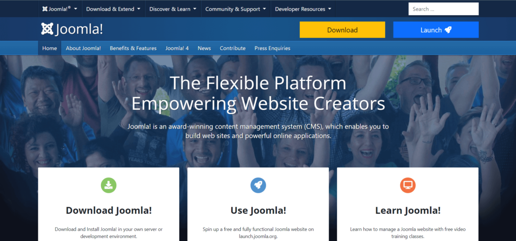 Joomla Website Image