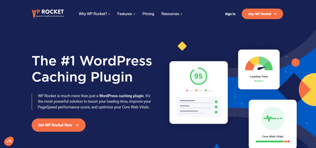 WP Rocket Plugin Image.