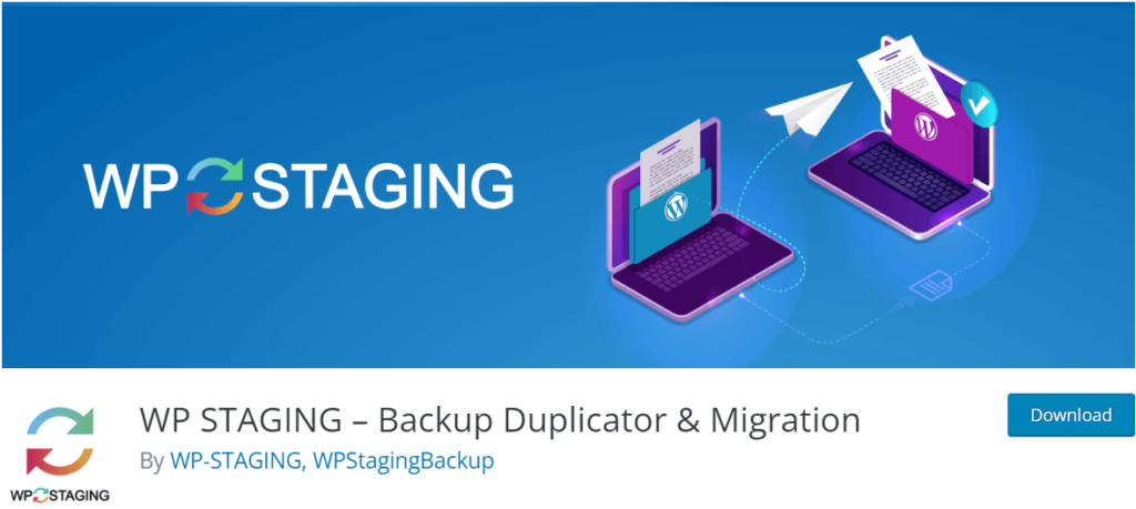 WP Staging Plugin Image.