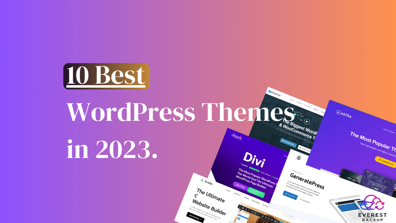 Best WordPress Themes Banner