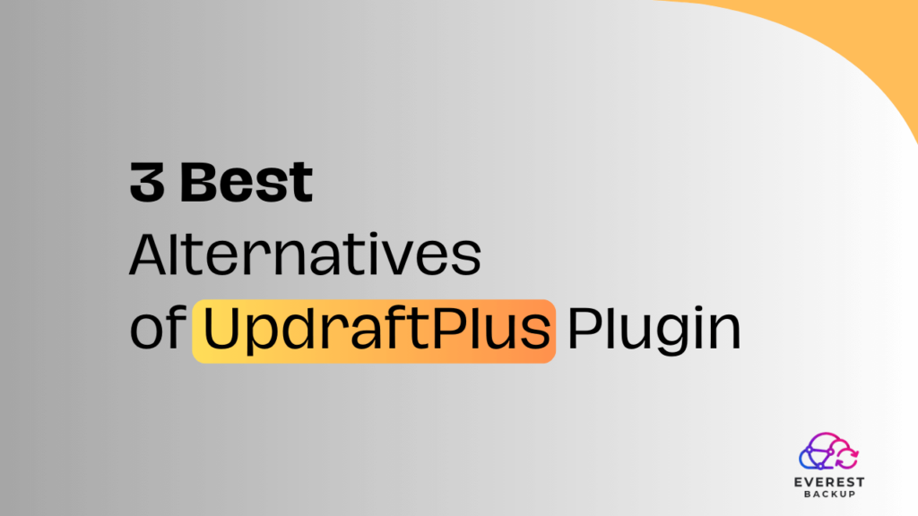 Alternatives of UpdraftPlus Banner