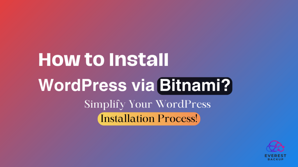 Bitnami WordPress Banner
