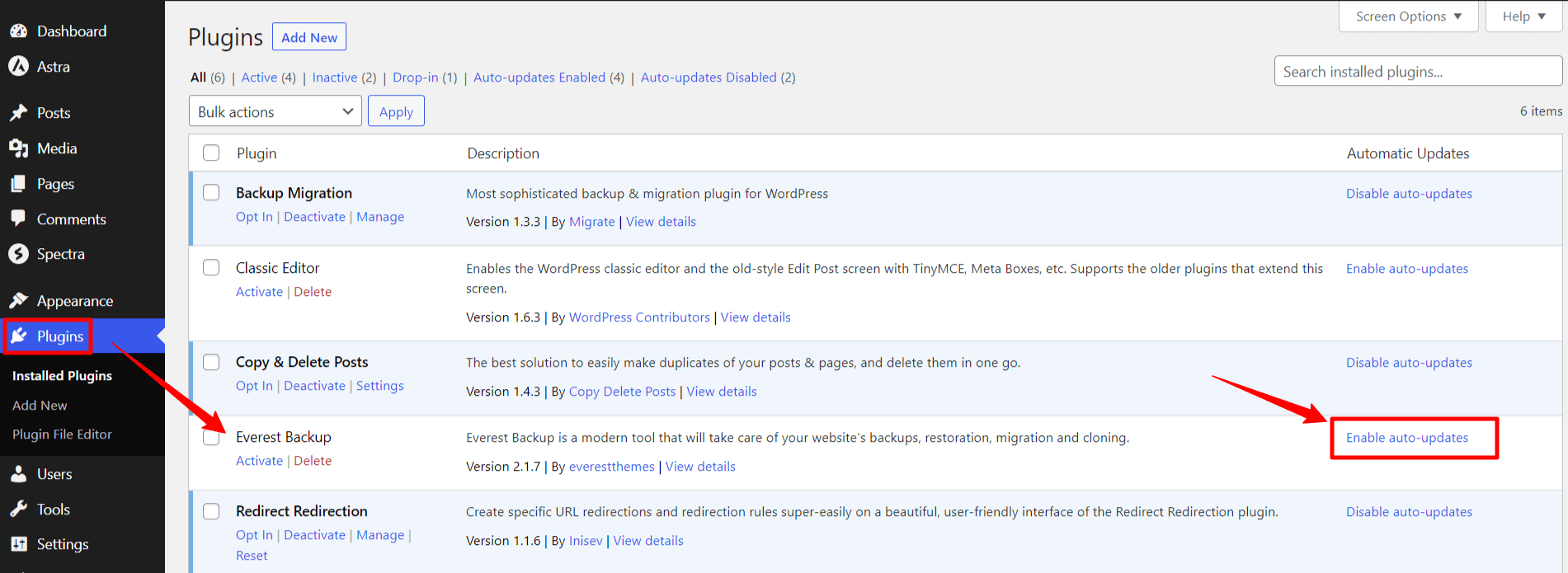 2 Methods to Manage Auto Updates for WordPress Plugins and Themes.
