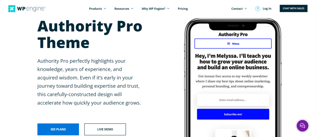 Authority Pro Theme